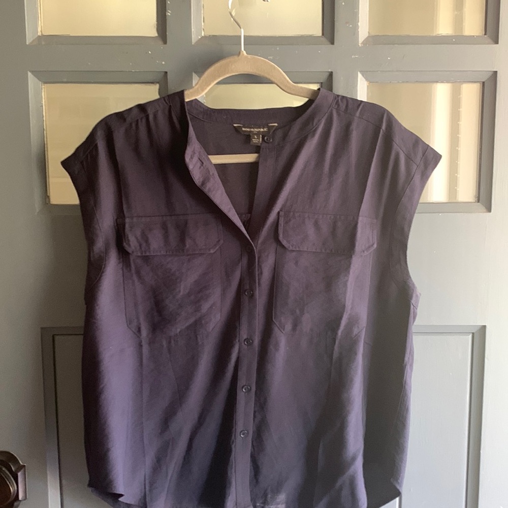 Banana republic navy tunic